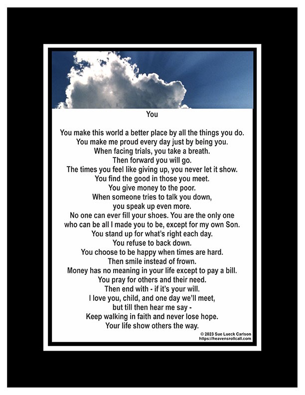 This uplifting free poem ask the question whose team will you be on in heaven? Plan ahead!